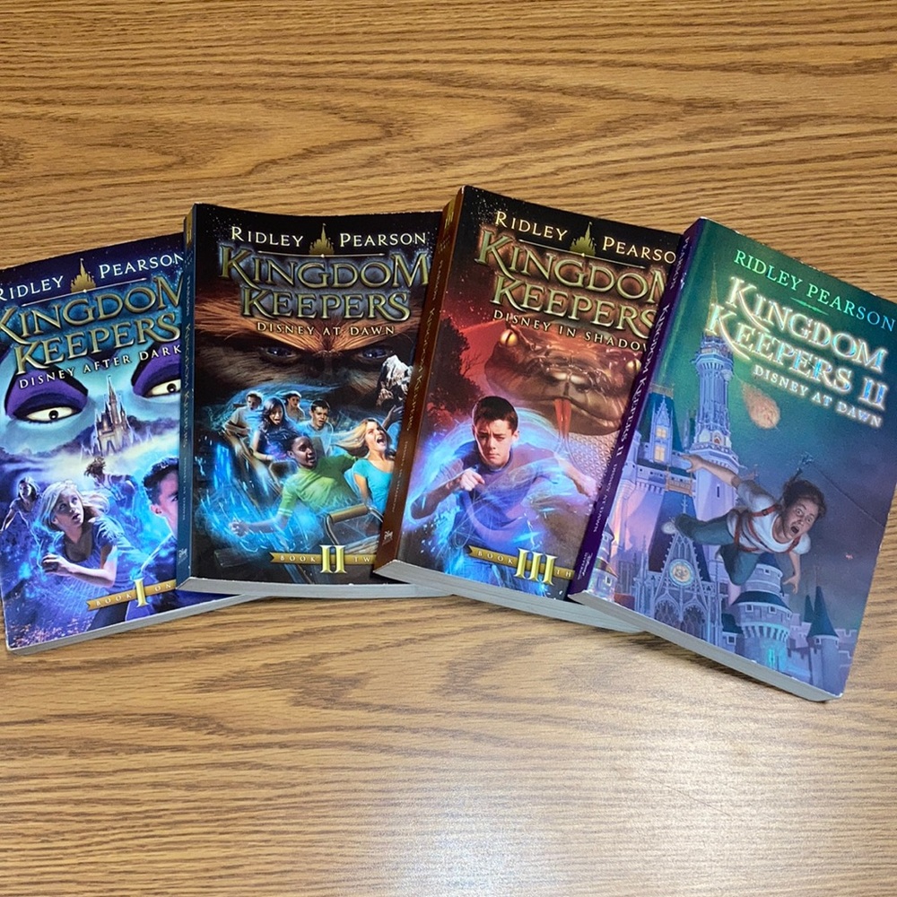 DISNEY Kingdom Keeper Series Books